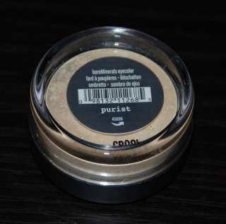 Bare Escentuals Purist Eyecolor .57gm   Free Shipping  
