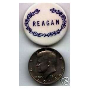  CAMPAIGN BUTTON PINBACK PIN BADGE REAGAN: Everything Else