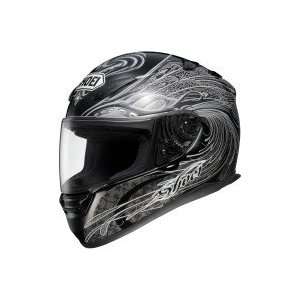  Shoei RF1100 Sylvan Full Face Helmet   Black   X Large 