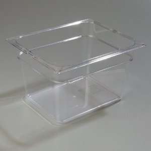  Carlisle TopNotch Clear Half Size 8; Deep Food Pan 