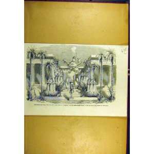  1857 Temple Hymen Atalanta Golden Apples Theatre Print 