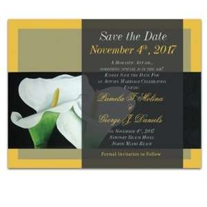    260 Save the Date Cards   Calla Lily Dream