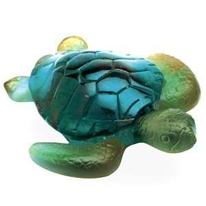  Daum Glass Sea Turtle: Home & Kitchen