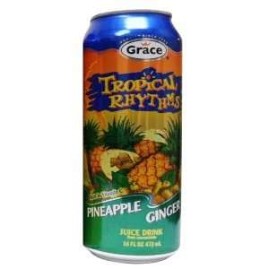Grace Tropical Rhythms Pineapple Ginger:  Grocery & Gourmet 