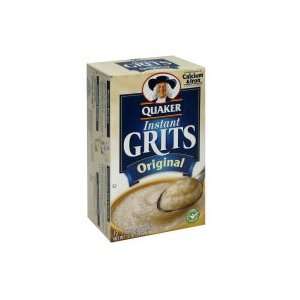  Quaker Instant Grits, Original Flavor, 12 oz, (pack of 3 