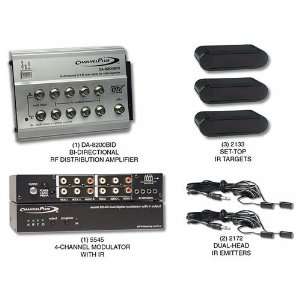   : Channel Plus 5558HHR 4 Channel Video Distribution Kit: Electronics