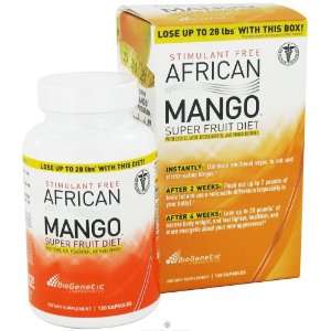  BioGenetics   African Mango Superfruit Diet   120 Capsules 