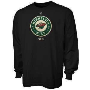   Wild  Black  Primary Logo Long Sleeve T Shirt: Sports & Outdoors