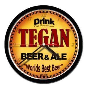  TEGAN beer and ale cerveza wall clock: Everything Else