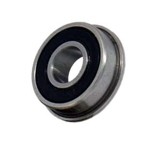 FR4 2RS Flanged Sealed Bearing 1/4 x 5/8 x 0.196 inch Miniature Ball 
