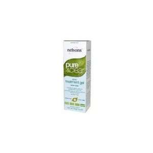 Nelsons Acne Gel Pure & Clear ( 1x1 OZ):  Grocery & Gourmet 