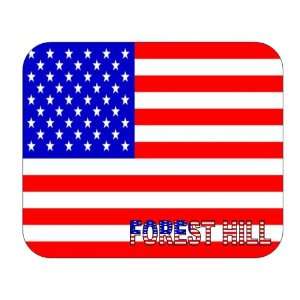  US Flag   Forest Hill, Texas (TX) Mouse Pad Everything 