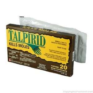  TALPIRID KILL MOLES BAIT   1 Box / 20 Baits