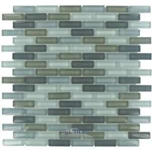   brick glass mosaic tile in stormy skys clear: Home Improvement