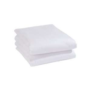  2 Pack Flannelette Flat Sheet   White  (ASD090806 