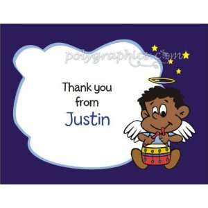  Angel Boy 1 (brown Skin) Party Note Cards Toys & Games
