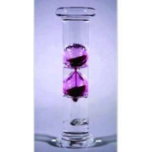  3 Minute Magenta Pink Sand Gravity Hourglass Timer 