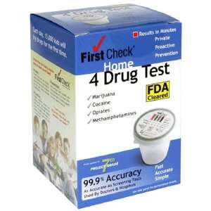    First Check Home 4 Drug Test , 1 test