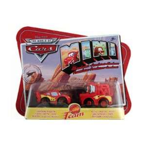   Lightning McQueens Team 2 Pack Lightning McQueen & Mater Toys