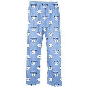  UNC Tarheels Mens Supreme Lt. Blue Pajama Pants Sports 