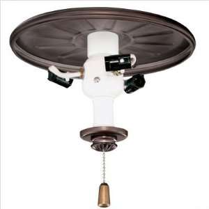   Location Ceiling Fan Fitter Finish: Barbeque Black: Home Improvement