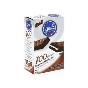York 100 Calorie Peppermint Wafer Bars 7 ct   12 Pack:  