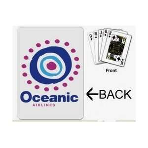  ABC TV show LOST Oceanic Airlines playing cards prop 