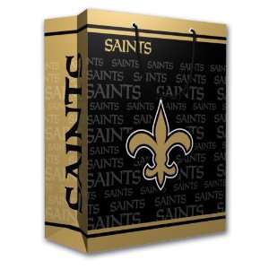 NFL New Orleans Saints Gift Bag, Medium:  Sports & Outdoors