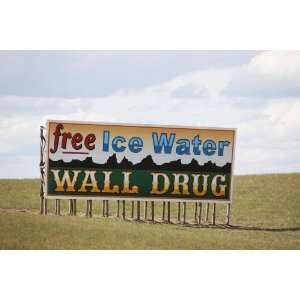   billboard: Free Ice Water Wall South Dakota 24 X 17: Everything Else