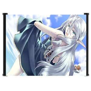  Record of Agarest War Game Fabric Wall Scroll Poster (42 