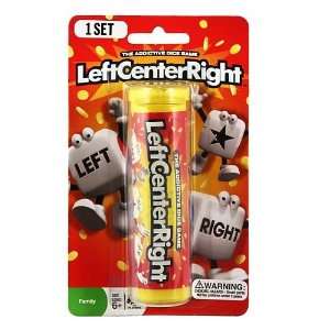  Left Center Right Dice Game Tube Toys & Games