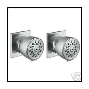 Hamat Shower Body Jet Set of Two Spray Heads Oil Rubbed Bronze Finish 