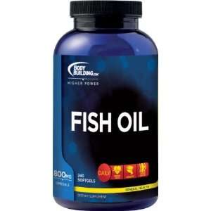  Bodybuilding Fish Oil   200 Softgels: Health 
