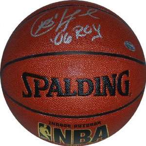  Chris Paul Autographed Indoor/Outdoor Basketball with 06 