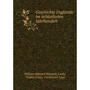  Geschichte Englands im achtzehnten Jahrhundert. Feodor 