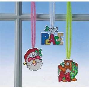  Christmas Cuties Stain A Frames Craft Kit (Makes 18): Toys 