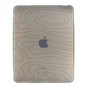   Silicone Swirl Case for Apple iPad (Original iPad)   Grey: Electronics