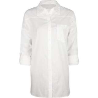  FULL TILT Button Front Womens Tunic Shirt: Clothing