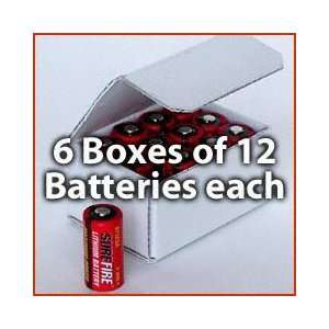  SUREFIRE Box of 72 SureFire 123A Lithium batteries (SF72 