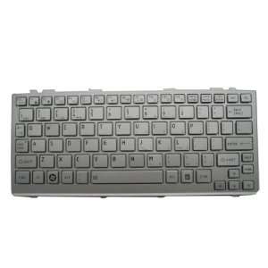  L.F. New Silver keyboard With Frame for Toshiba Mini 9Z 