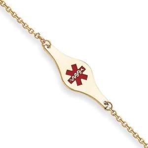  14k Medical Jewelry Bracelet Length 8 Jewelry