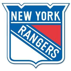  New York Rangers NHL Hockey car bumper sticker 4 x 5 