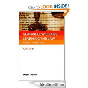   Williams: Learning the Law, 14e: ATH Smith:  Kindle Store