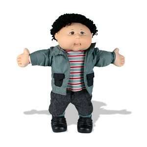  Cabbage Patch Kids: Black Haired Boy in Blue Jacket: Toys 