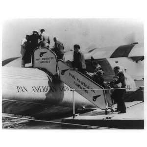   Martin type clipper, Pan American Airways transpacific