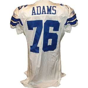 Flozell Adams #76 Cowboys at Redskins 11 22 2009 Game Used 
