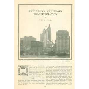   1910 Transforming New York City Skyscrapers Broadway 