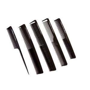  La Brasiliana Heat Resistant 5 Pack Combs: Beauty