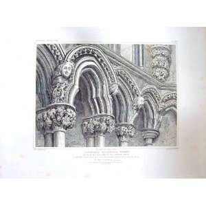  1819 LICHFIELD CATHEDRAL CHURCH CHAPTER HOUSE SANDS