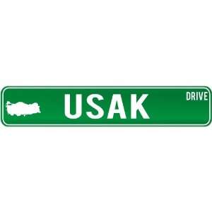  New  Usak Drive   Sign / Signs  Turkey Street Sign City 